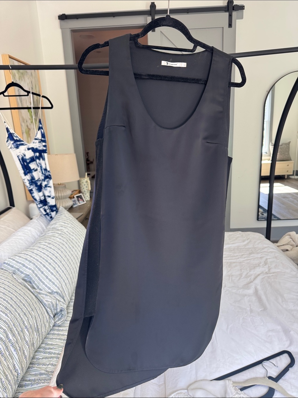 Alexander Wang Black Sleeveless Mini Dress